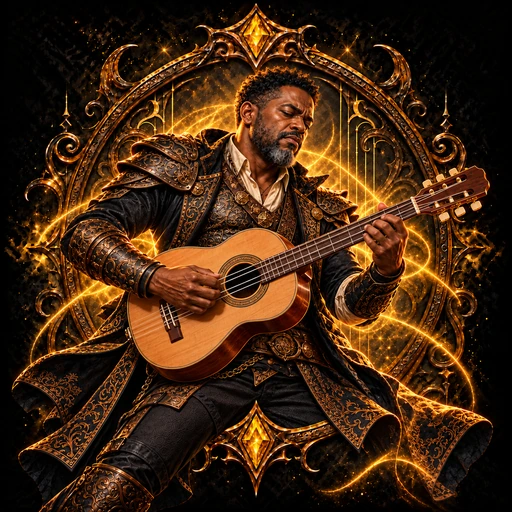 Tres Warrior character art